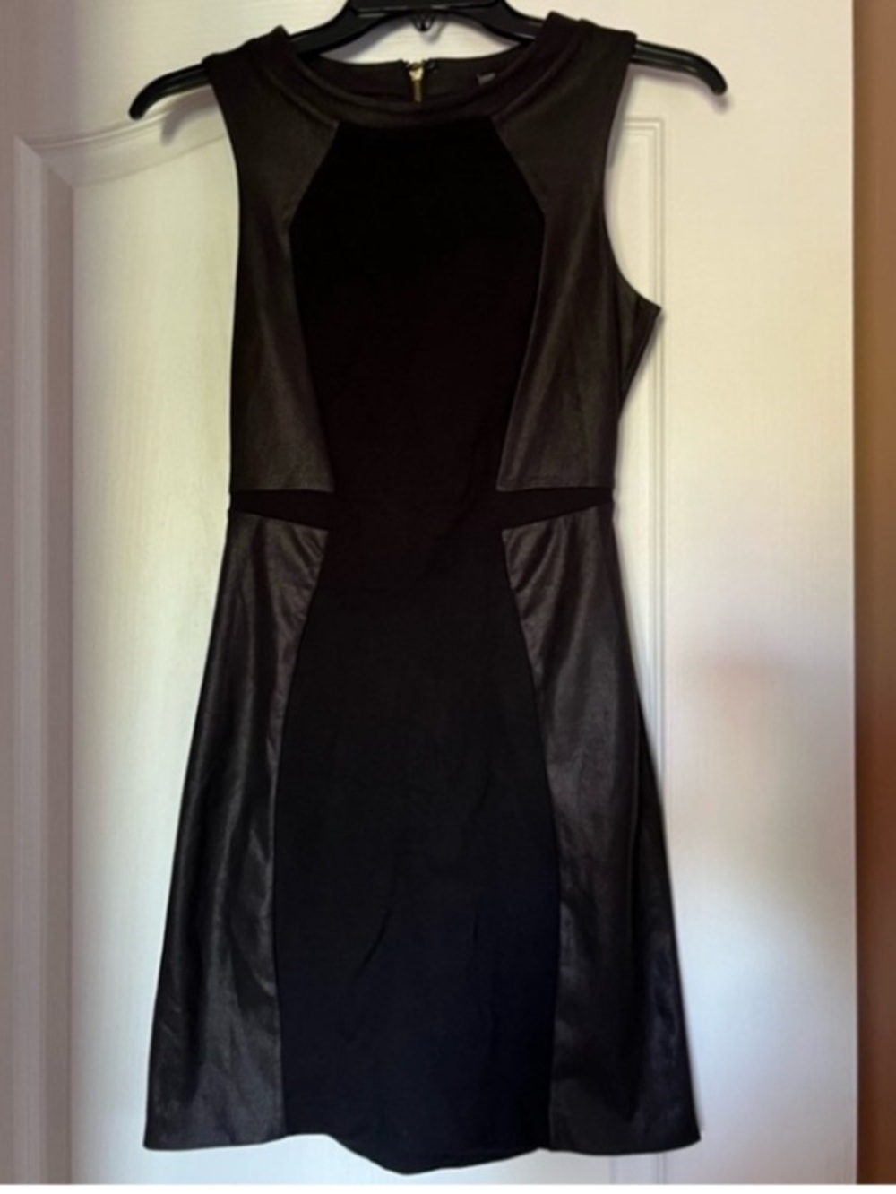 NWOT - 2/$25 - Express Black Dress with Gold Accents